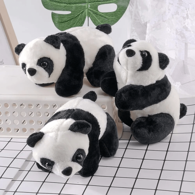 Pehmeä panda-pehmolelu – realistinen panda-nukke kaiken ikäisille