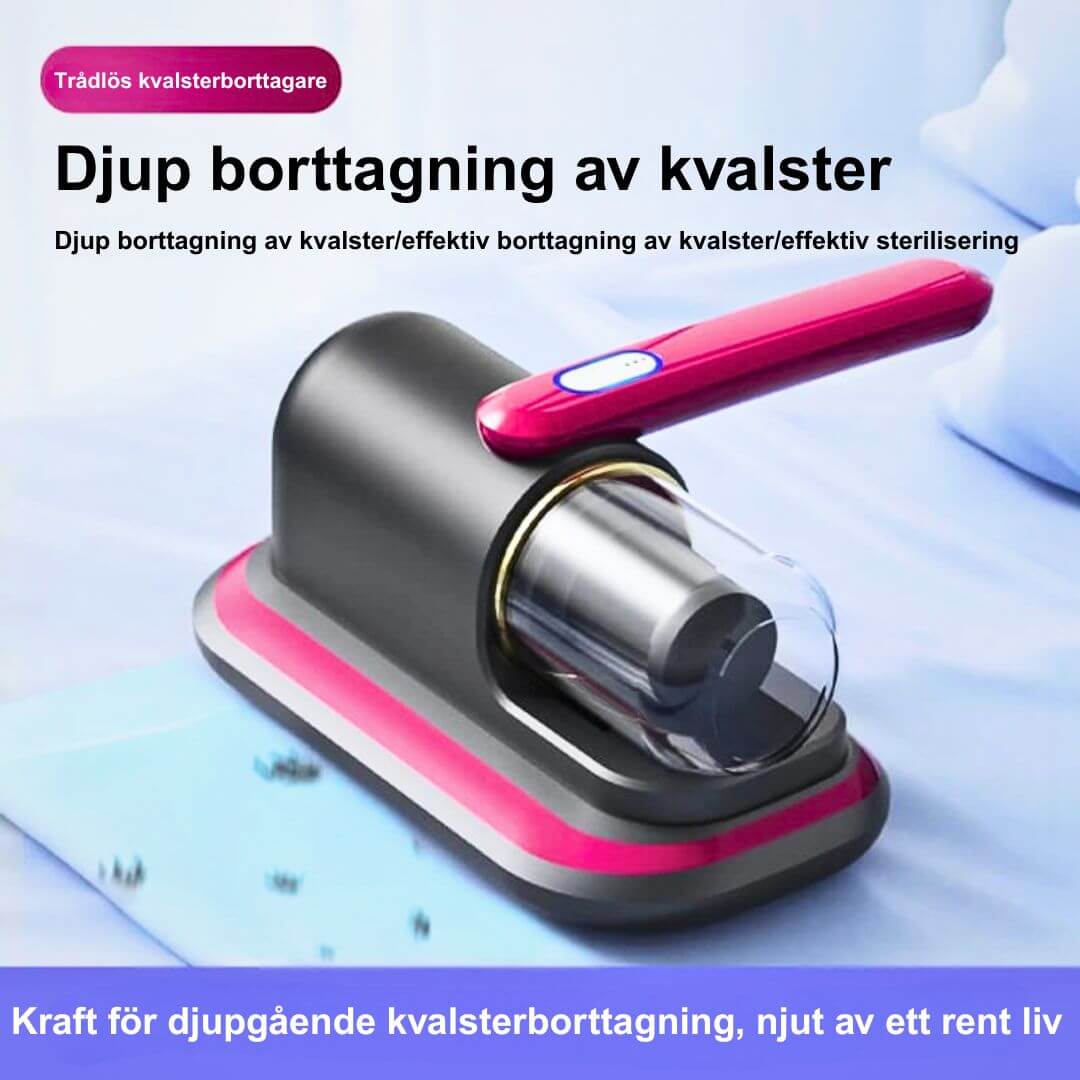 PureVac™ - 10 kPa Langaton Käsikäyttöinen Imuri Patjoille ja Pölypunkkeille