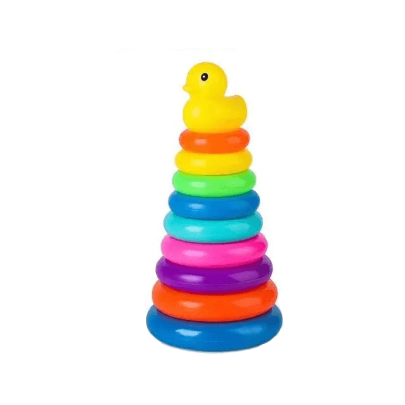 Stapelleksak Pyramidtorn for Babies – Develop Fine Motor Skills and Creative Play