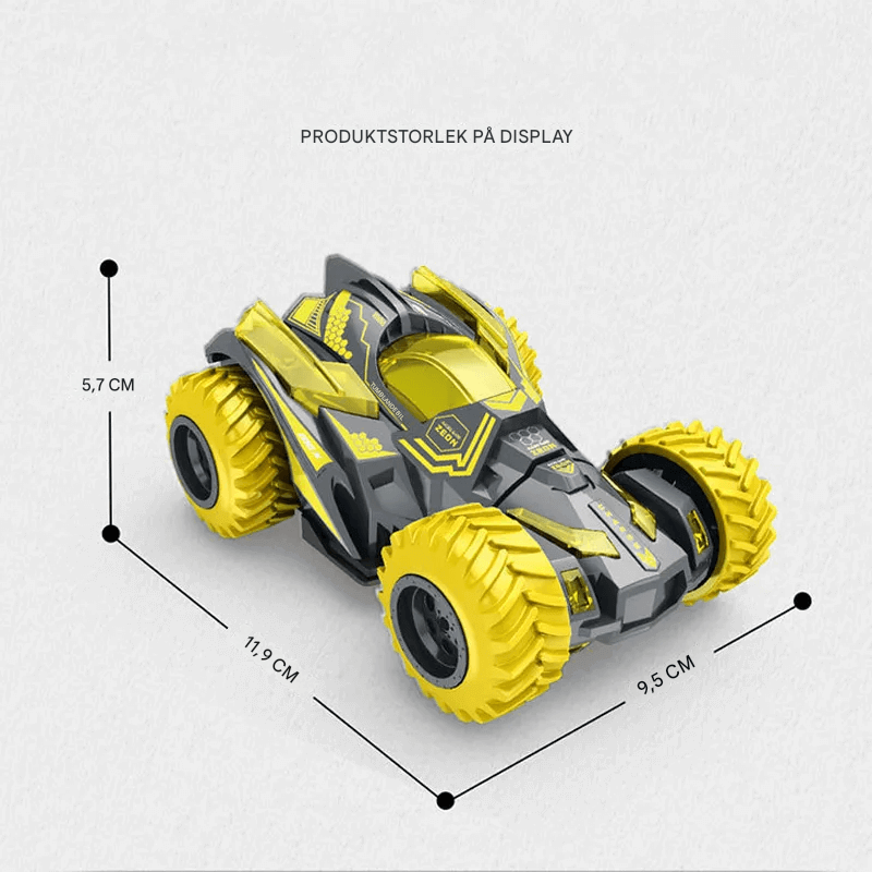 Stunt Pyörivä Leluauto – Diecast Dragauto Lapsille 360° Stuntteja