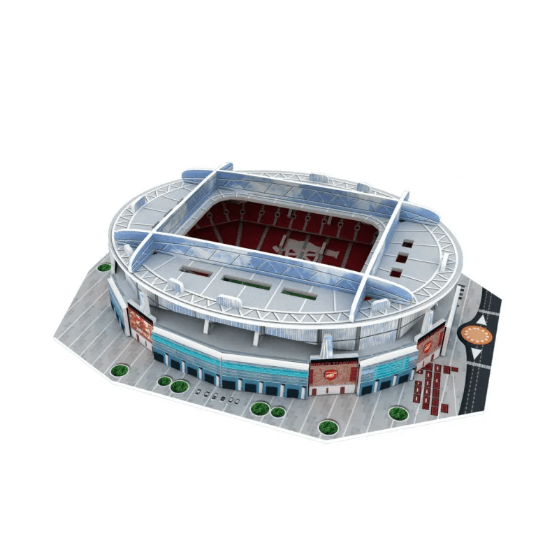Miniatyyri jalkapallokenttä 3D-palapeli – realistinen stadion, opettavainen ja hauska lelu