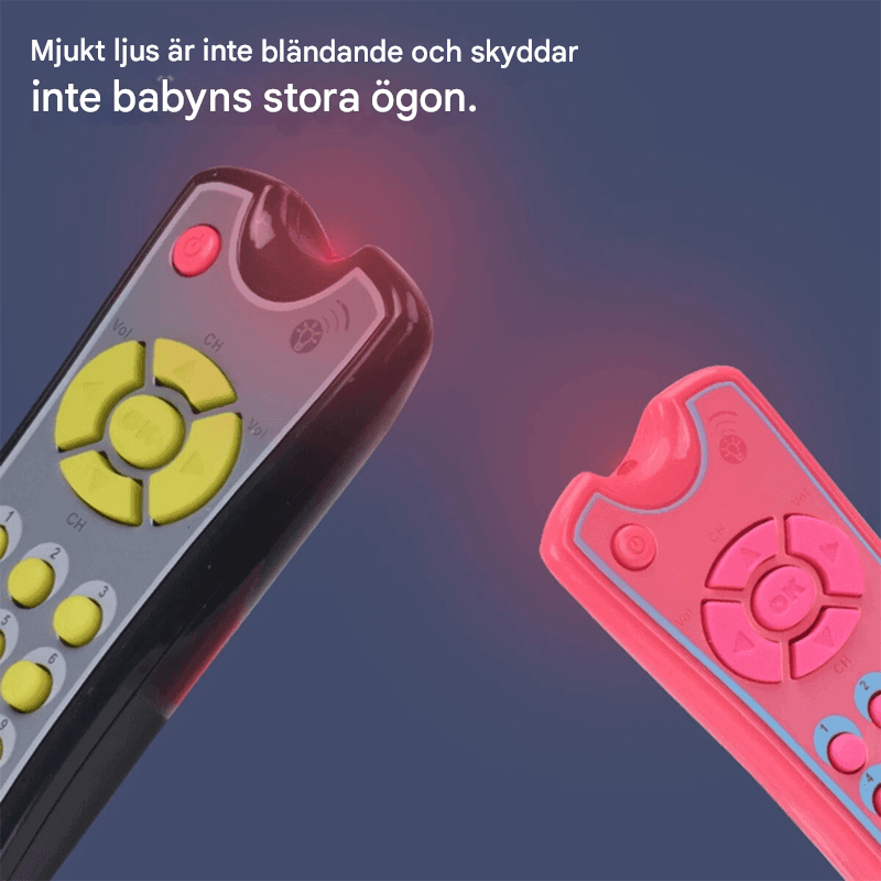 Vauvan lelu TV-kaukosäädin – Musikaalinen ja opettavainen vauvoille