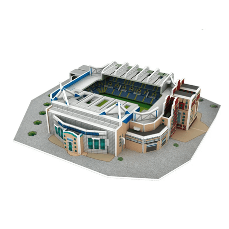 Miniatyyri jalkapallokenttä 3D-palapeli – realistinen stadion, opettavainen ja hauska lelu