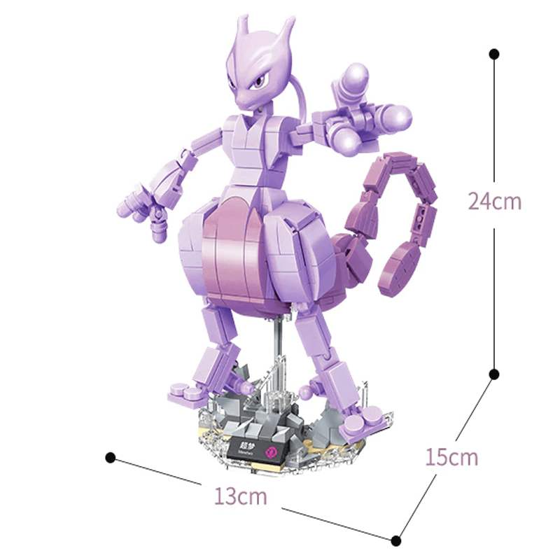 Poke Actionfigurer och Byggklossar - Mega Construx