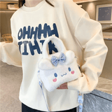 Sanrio Pluche-laukku – Ihastuttava käsilaukku, jossa Cinnamoroll, Melody ja Kuromi
