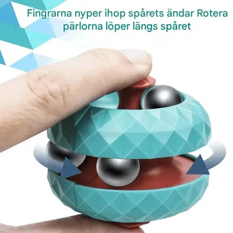Stressiä lievittävä Orbit 3D -pallo – täydellinen aistillinen lelu lapsille ja aikuisille
