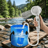 CampFlow - Kannettava suihkuyksikkö vesipumpulla