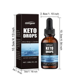 Keto Drops - Tehostaa aineenvaihduntaa ja hillitsee mielihaluja | Luonnolliset rasvanpolttotipat painonhallintaan.