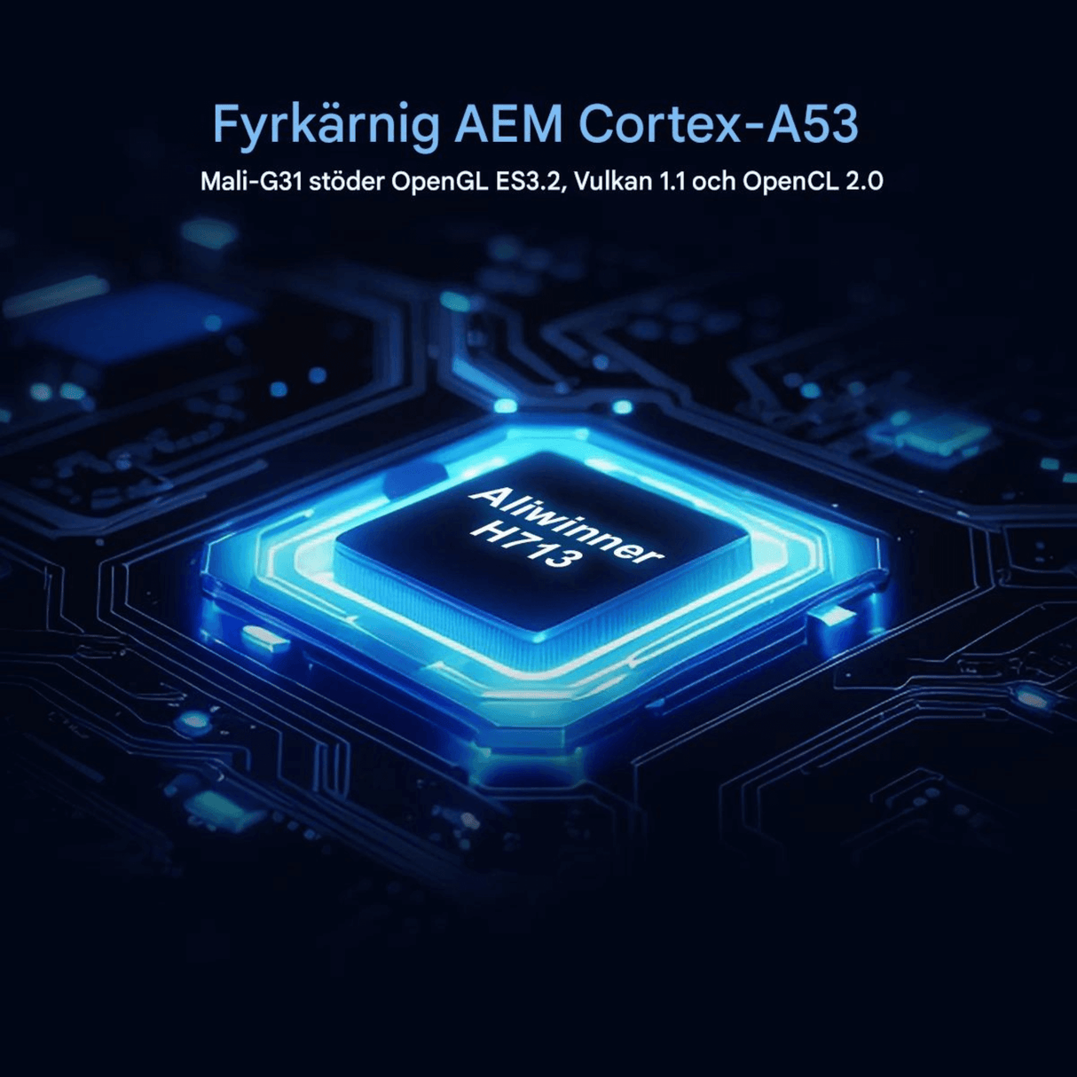 LumiCast View – Magcubic HY300 Pro+ Mini Projektor med Android 11, WiFi 6 & 720P LED-Bild för Hemmabio och Underhållning