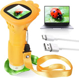 MicroPlay – Digitaalinen lastenmikroskooppi, 1000× suurennus, 2” IPS-näyttö sekä valokuva- ja videotoiminto