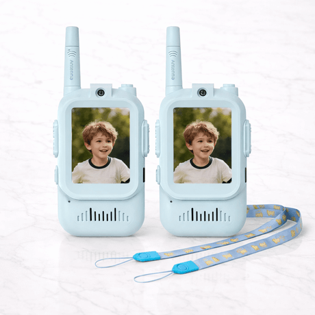 PlayTalk – Videokävelypuhelimet lapsille, 2 tuuman HD-näyttö, USB-C-lataus ja kaksisuuntainen viestintä