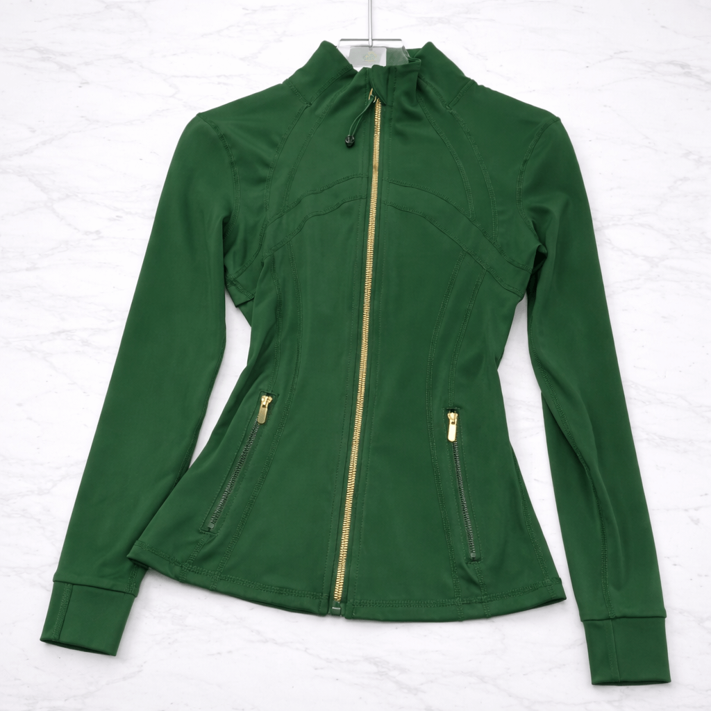 SilkMotion – Slim-fit-mallinen jooga- ja treenitakki vetoketjulla, nopeasti kuivuvalla materiaalilla ja joustavalla istuvuudella aktiiviseen arkeen