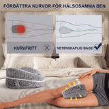 SleepAlign – Ergonominen muistivaahtotyyny jaloille ja polville, sivulla nukkuville – lievittää kipua lonkassa, selässä ja iskiasissa