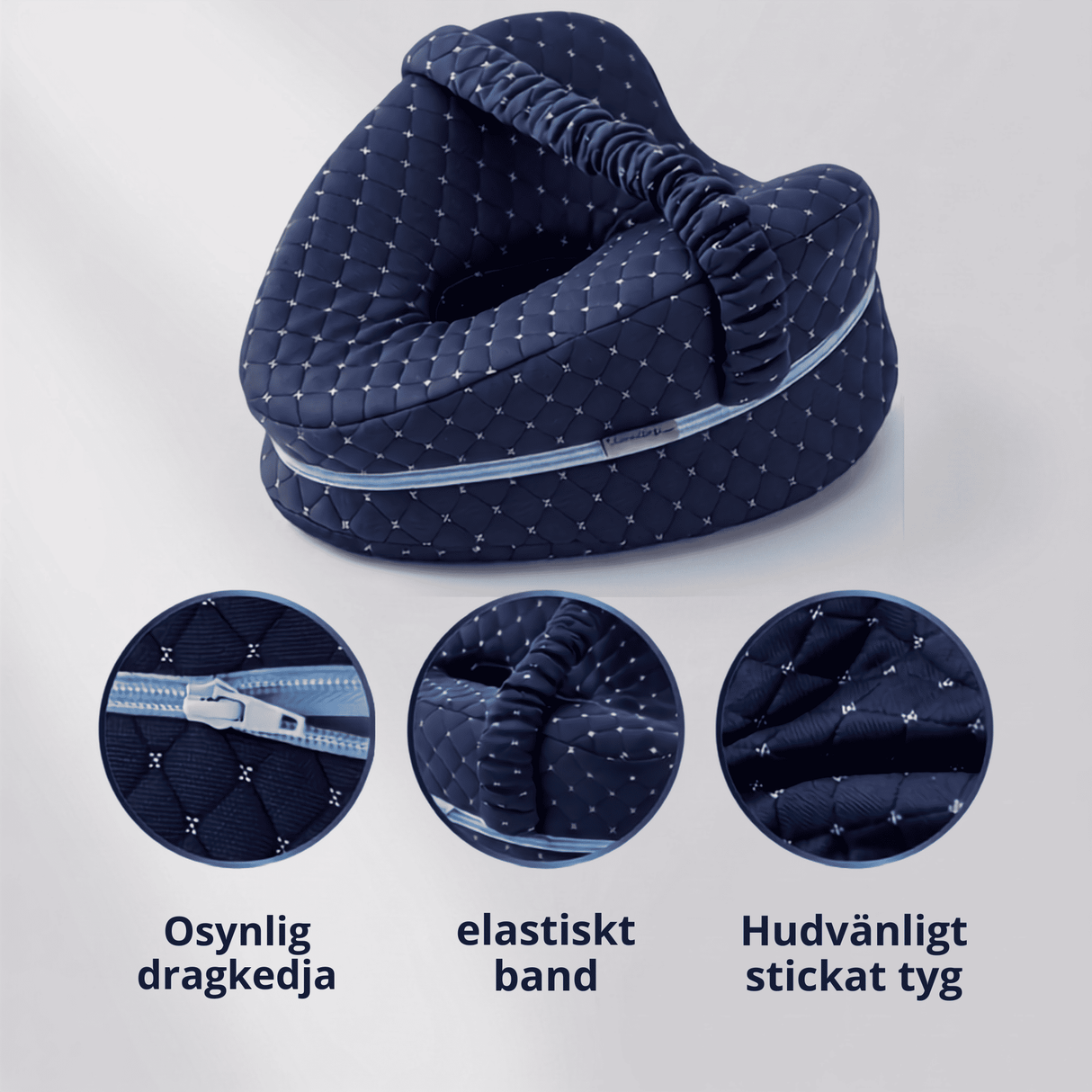 SleepAlign – Ergonominen muistivaahtotyyny jaloille ja polville, sivulla nukkuville – lievittää kipua lonkassa, selässä ja iskiasissa