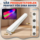 StepBridge – Lysande Balansbro för Barn 70 cm – Sensorisk Stepping Bridge med Halkfri Botten och Färgskiftande LED