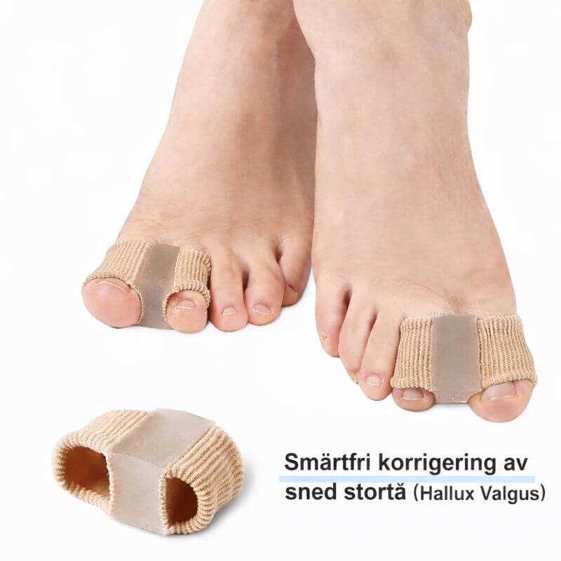ToeAlign – Silikonipohjainen varpaiden erotin jalkaterän mukavuuteen, pedikyyriin ja jokapäiväiseen tukeen kengissä ja kotona