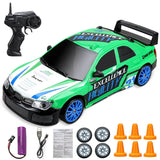 1:24 RC Drift Car neliveto - 15km/h nopea ja dynaaminen kilpa-ajo