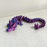 DragonMorph - 3D-tulostettu liikkuva lohikäärmeen malli koristeluun ja fantasiaan