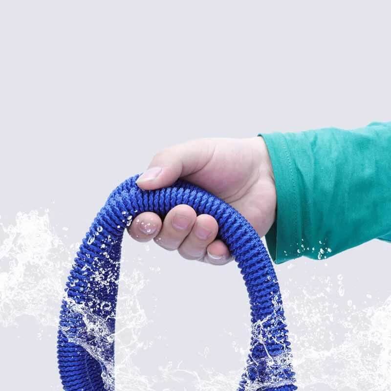 FlexiSpray - Joustava ja laajennettava korkeapaineletku säädettävällä suuttimella ulkokäyttöön.