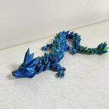 DragonMorph - 3D-tulostettu liikkuva lohikäärmeen malli koristeluun ja fantasiaan