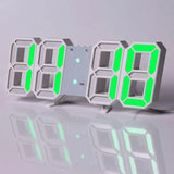 BrightChrono - 3D digitaalinen LED seinä- ja pöytä kello | Tyylikäs aikanäyttö kotiin ja toimistoon.