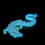 DragonMorph - 3D-tulostettu liikkuva lohikäärmeen malli koristeluun ja fantasiaan
