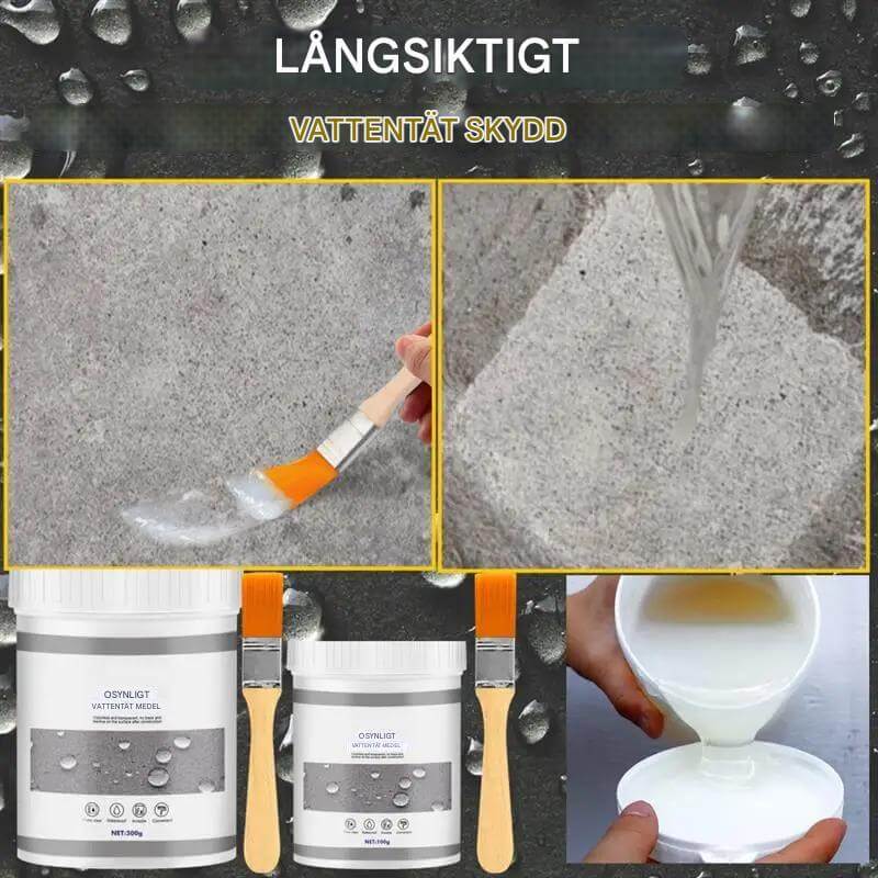 HydraCoat - Vedenpitävä pinnoite | Läpinäkyvä pinnoite vuotojen korjaamiseen