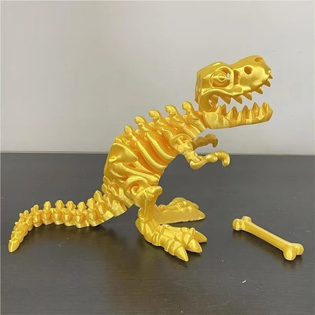 DinoFlex - Liikuteltava 3D-tulostettu dinosaurusmalli leikkiin ja sisustukseen