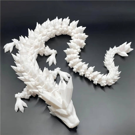 DragonMorph - 3D-tulostettu liikkuva lohikäärmeen malli koristeluun ja fantasiaan