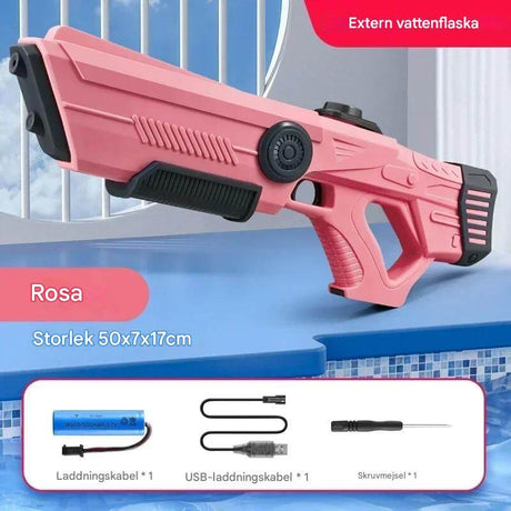 SplashForce - Automaattinen vesitykki leikkeihin ja kesäleikkeihin | Sähköteho, pitkä kantama ja paljon toimintaa