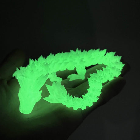 DragonMorph - 3D-tulostettu liikkuva lohikäärmeen malli koristeluun ja fantasiaan