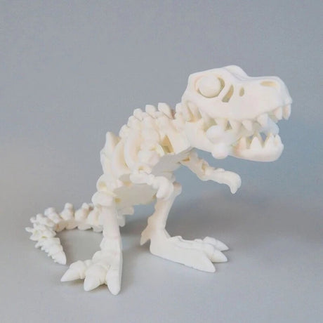 DinoFlex - Liikuteltava 3D-tulostettu dinosaurusmalli leikkiin ja sisustukseen