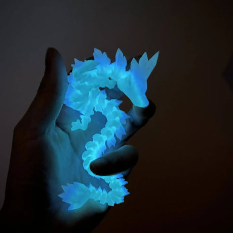 DragonMorph - 3D-tulostettu liikkuva lohikäärmeen malli koristeluun ja fantasiaan