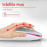VibeGrip - Langaton RGB-ergonominen hiiri | Tyyli, mukavuus ja tarkkuus yhdessä