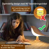 FeatherGlow - LED-lintujen yövalo kosketusohjauksella | Koristeellinen ja rentouttava valaistus makuuhuoneeseen ja olohuoneeseen