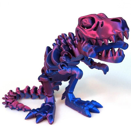 DinoFlex - Liikuteltava 3D-tulostettu dinosaurusmalli leikkiin ja sisustukseen