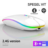 VibeGrip - Langaton RGB-ergonominen hiiri | Tyyli, mukavuus ja tarkkuus yhdessä
