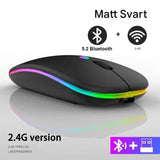 VibeGrip - Langaton RGB-ergonominen hiiri | Tyyli, mukavuus ja tarkkuus yhdessä