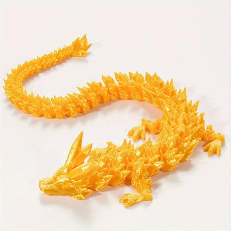 DragonMorph - 3D-tulostettu liikkuva lohikäärmeen malli koristeluun ja fantasiaan