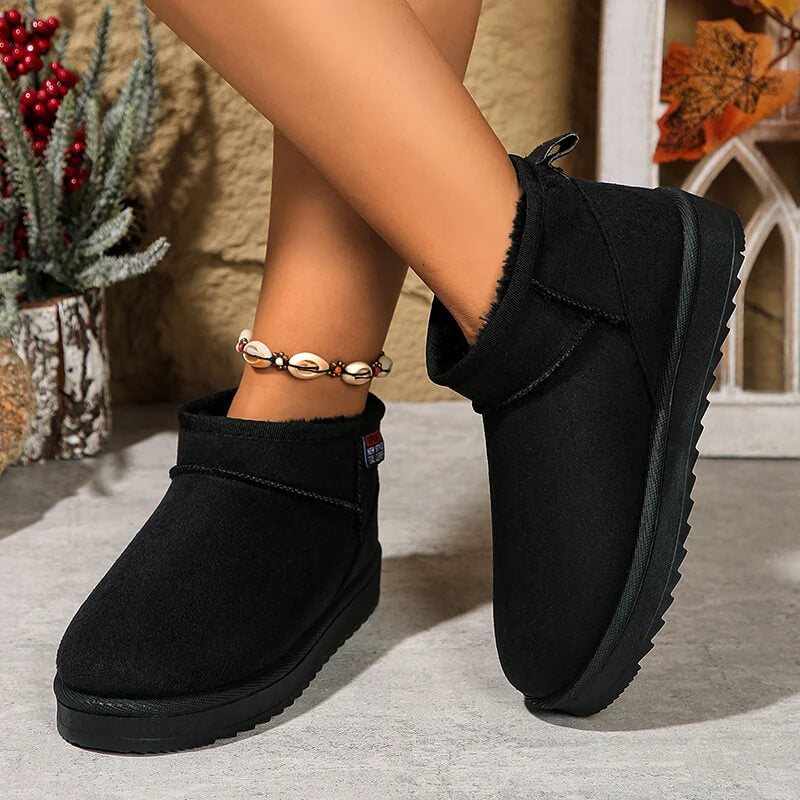 UCC Dam Mockaboots – Varmfodrade Vinterskor Slip-on