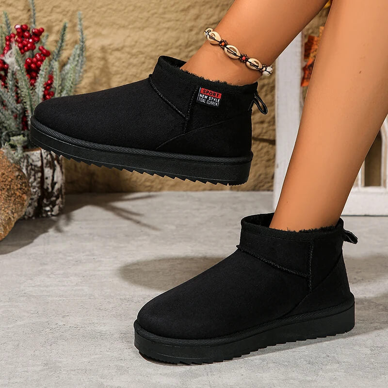 UCC Dam Mockaboots – Varmfodrade Vinterskor Slip-on