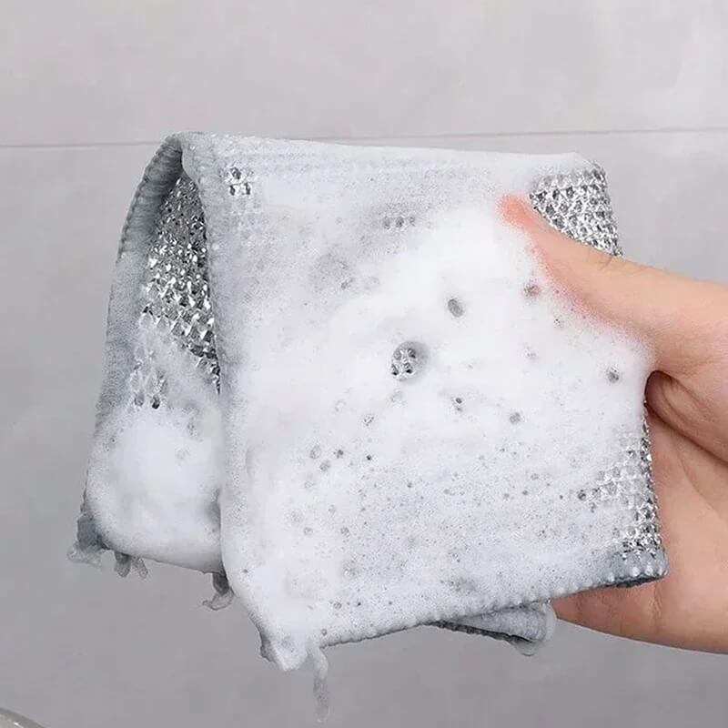 ScrubMaster™ - Monikäyttöinen Teräslanka, Uudelleenkäytettävä ja Tehokas.
