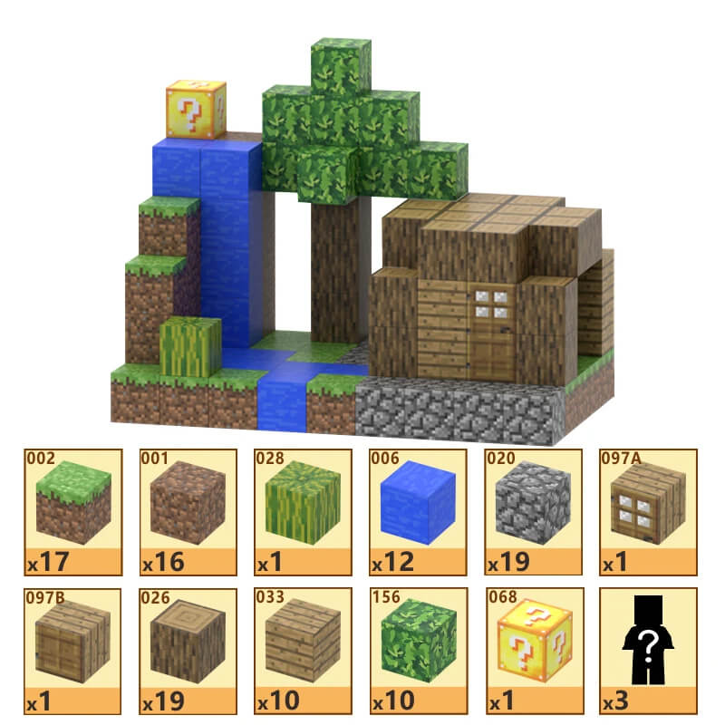 MiniCraft™ Magneettiset Rakennuspalikat – Luovuutta ja Oppimista Yhdessä Paketissa